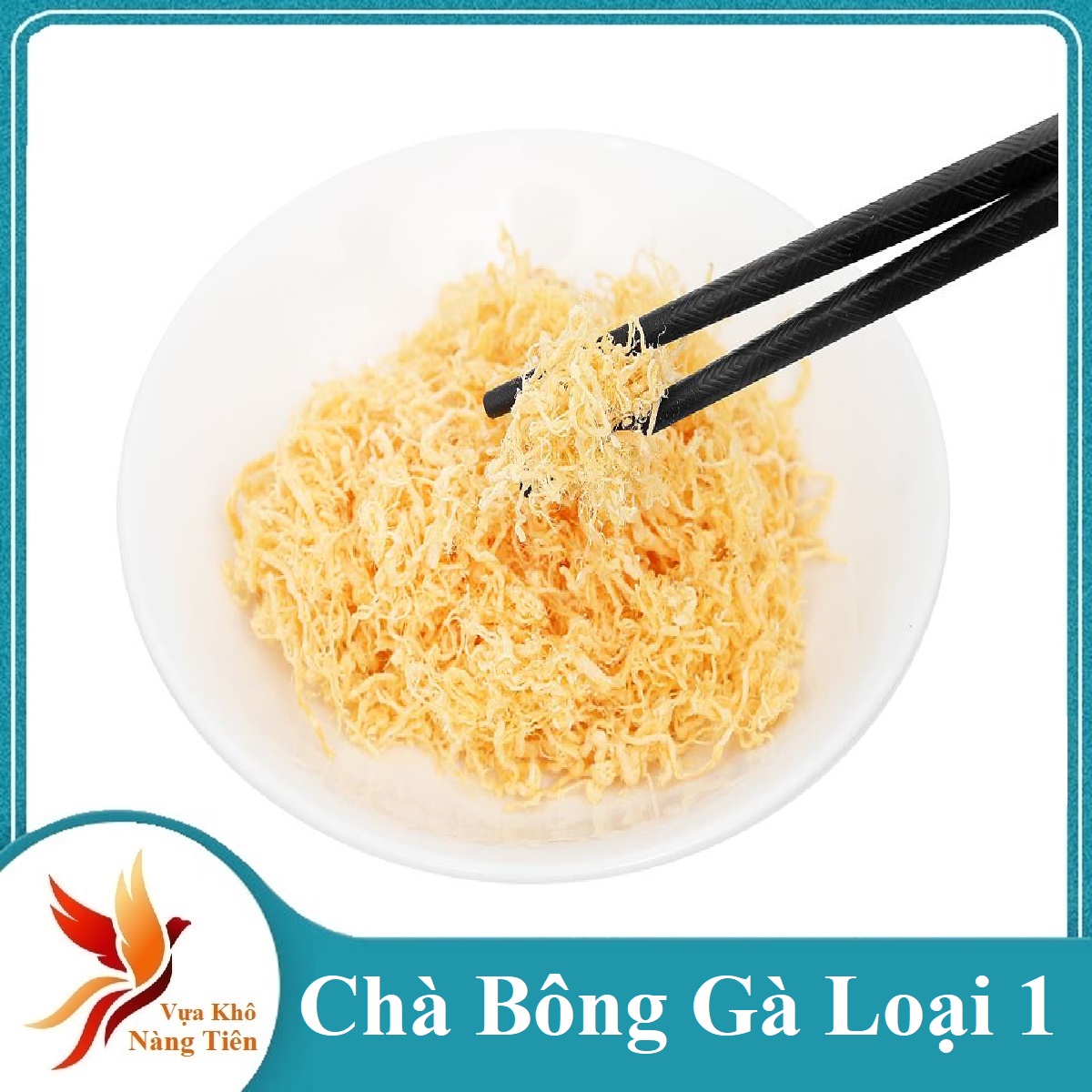 1kg khô chà bông gà xù minh triết- 500gr 250gr khô chà bông gà xù thượng hạng