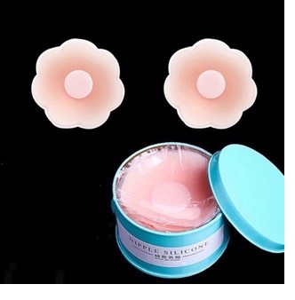 Set 2 Miếng Dán Nhũ Hoa Silicon ,Dán Ngực- Miếng Dán Ti