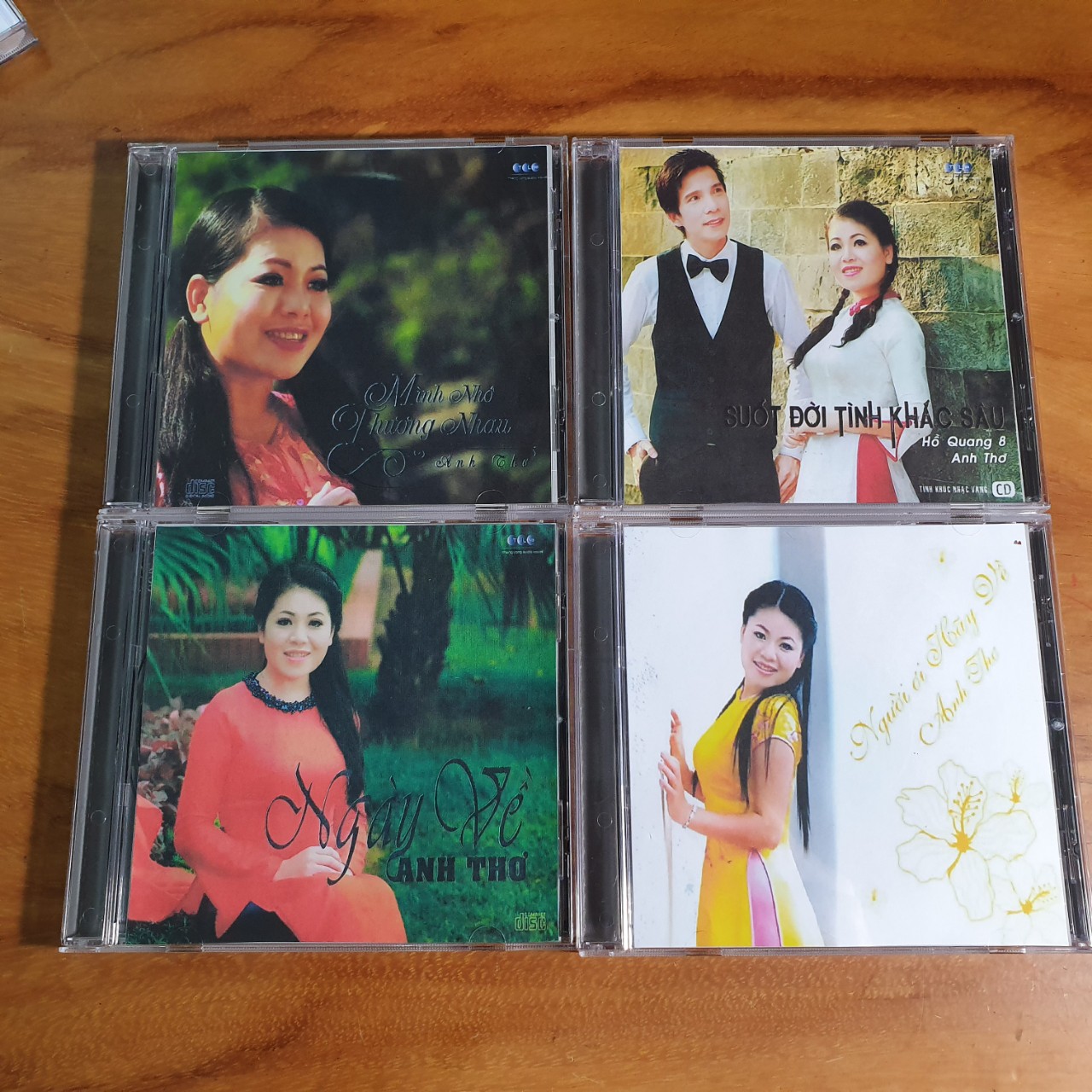 [MDCD] Bộ 4 Đĩa CD Anh Thơ Chọn Lọc