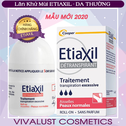 Lăn Khử Mùi Etiaxil Detranspirant Traitement Aisselles Peaux Normales 15ml (Dành cho da thường)