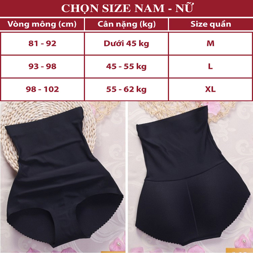 [HCM]Quần lót độn mông gen bụng