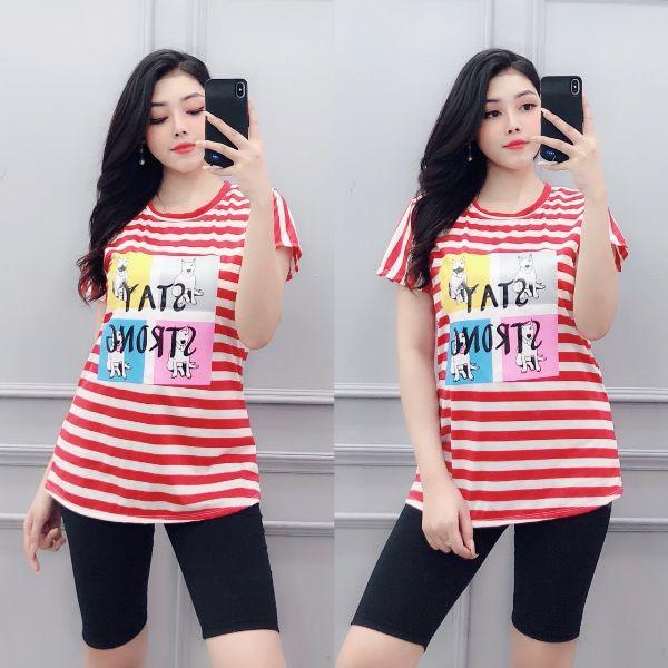SÉT BỘ ĐỒ LỬNG NỮ THUN COTTON THỜI TRANG MỚI NHẤT HÈ