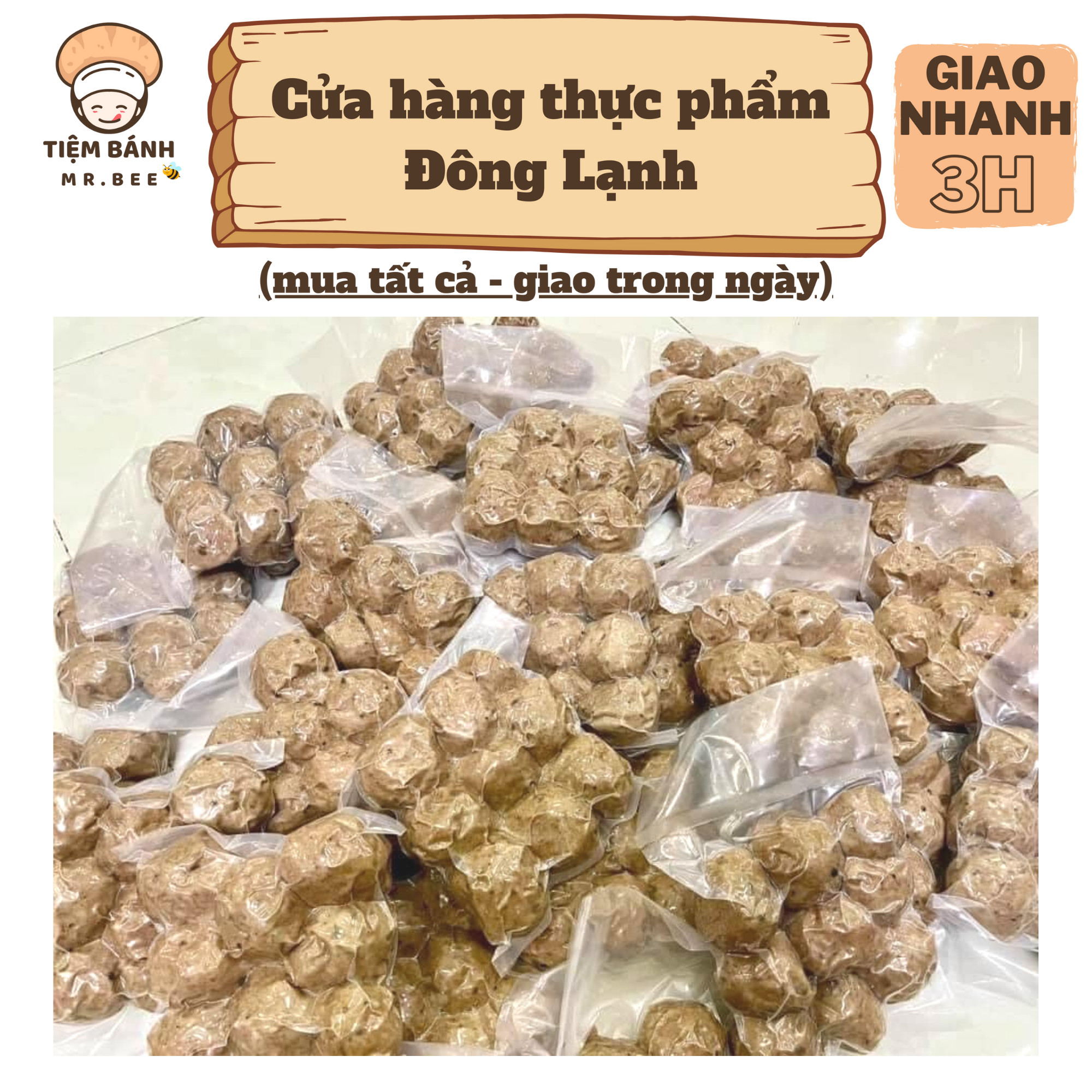 [Chỉ giao HCM] – Bò Viên Gân