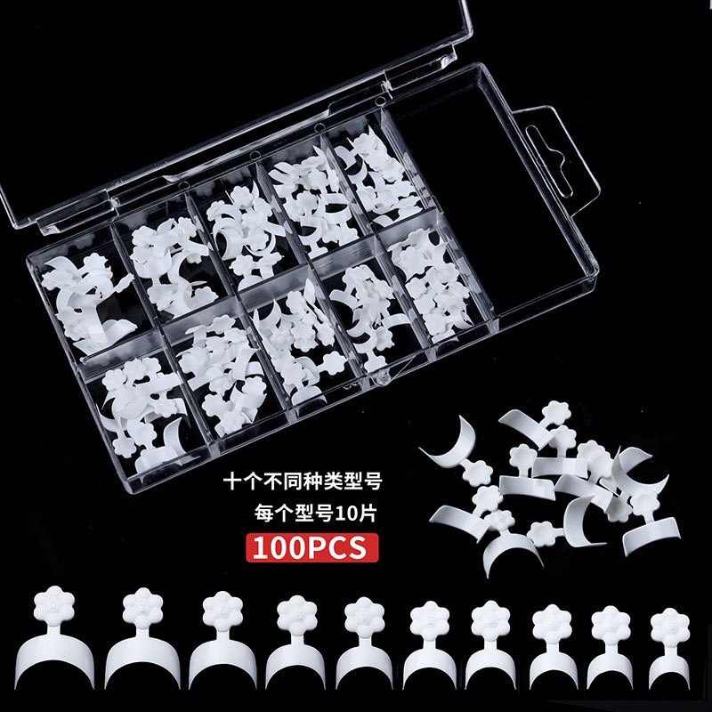 Móng nối Fench đầu móng hộp 100 pcs