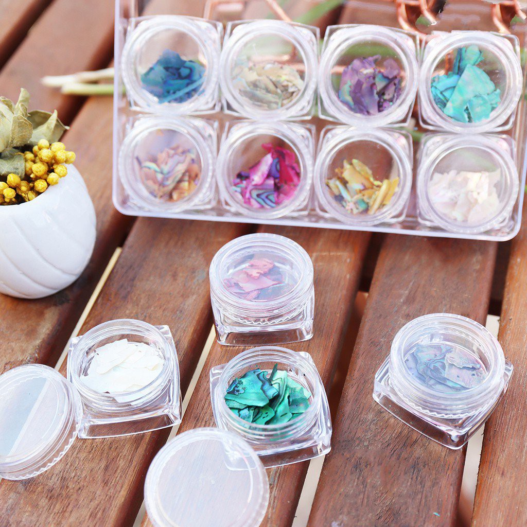 Xà cừ Vân Đá, Xà cừ Nail trang trí móng, ẩn gel, ẩn bột