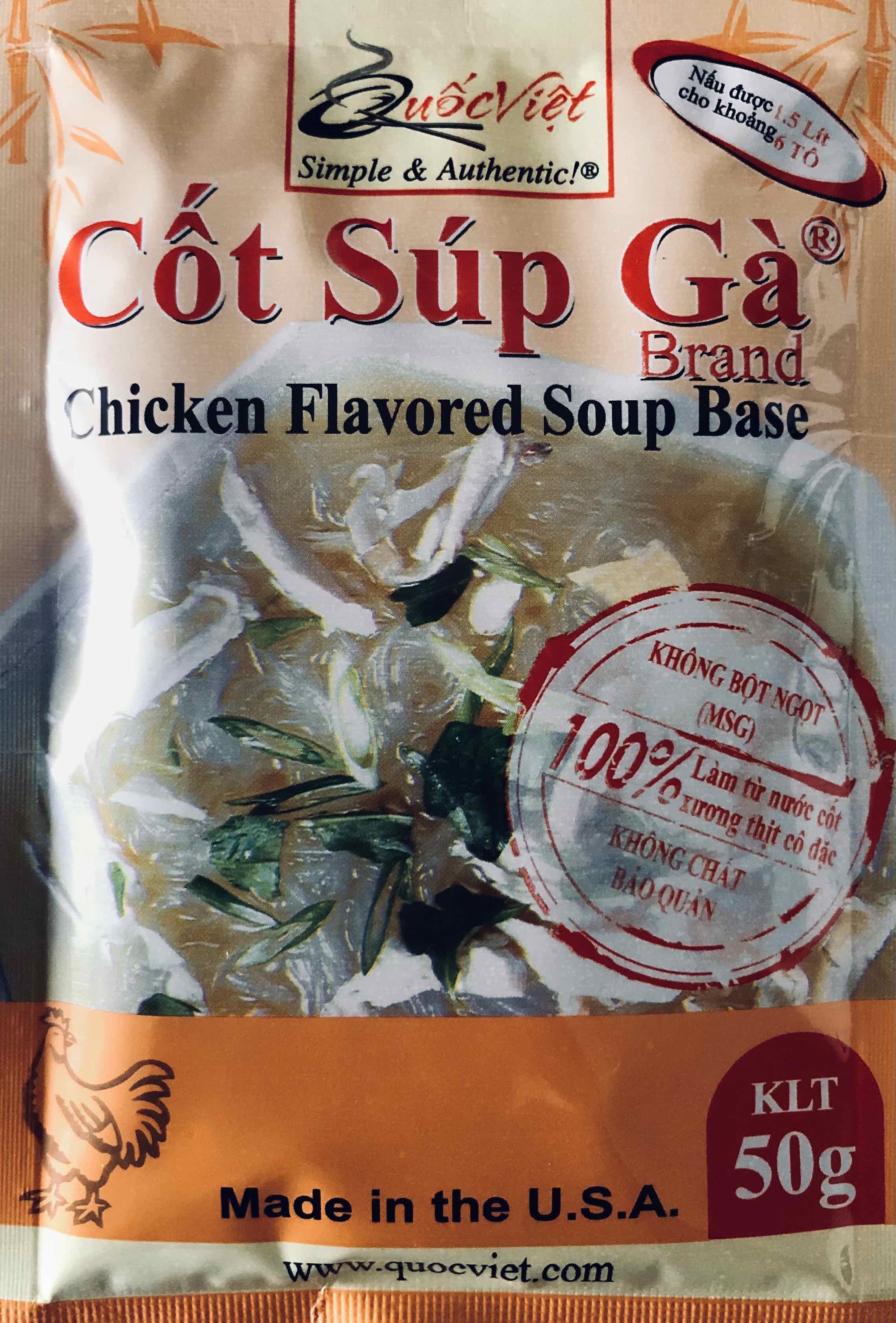 Nước dùng cô đặc - cốt súp gà