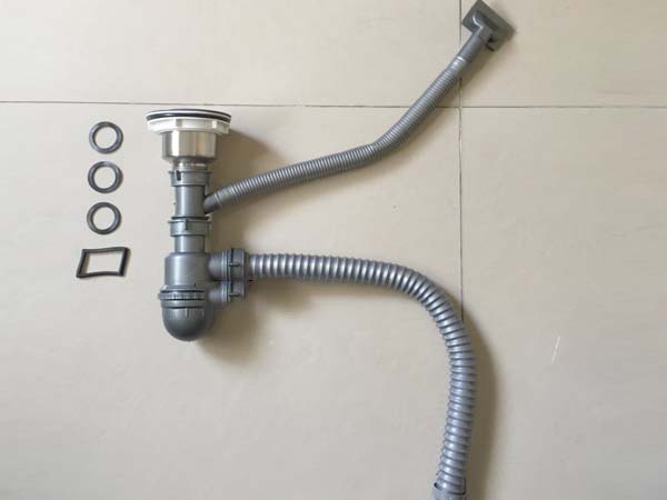 [HCM]Bộ Xả ChậuBồn Rửa Chén Bát Đôi (2 Hộc) Inox 304 Phi 110 Chống Hôi