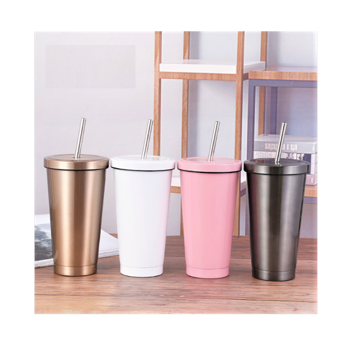 [HCM]ly giữ nhiệt - ly giữ nhiệt ống hút inox