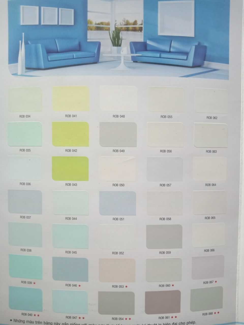 Sơn HEKEN nội thất màu xanh dương(332) 5lít