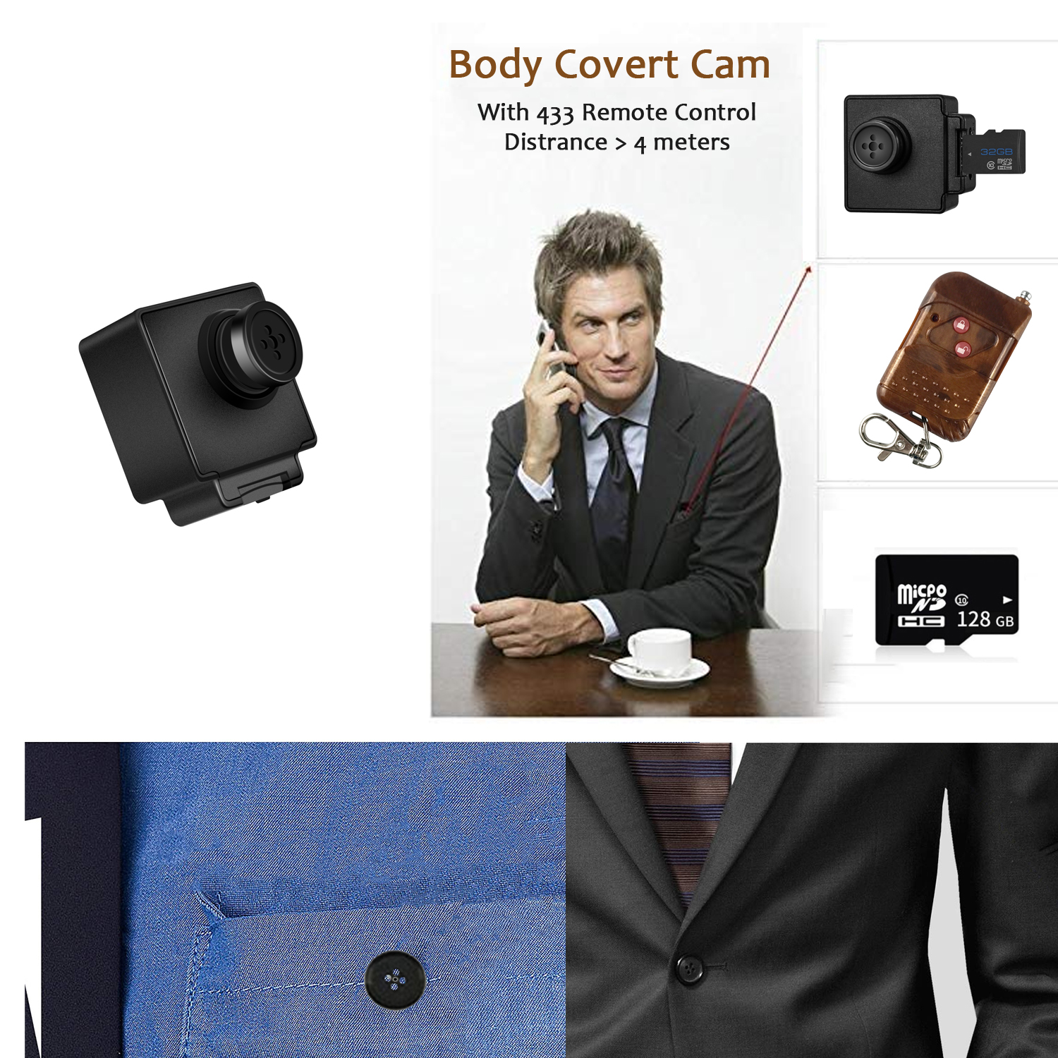 HD Mini DVR Camera 1080P Mini Camera Portable Record Digital Micro DV Recorder Security Camcorder