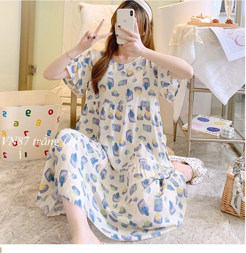Váy Lanh Mặc Nhà VN87