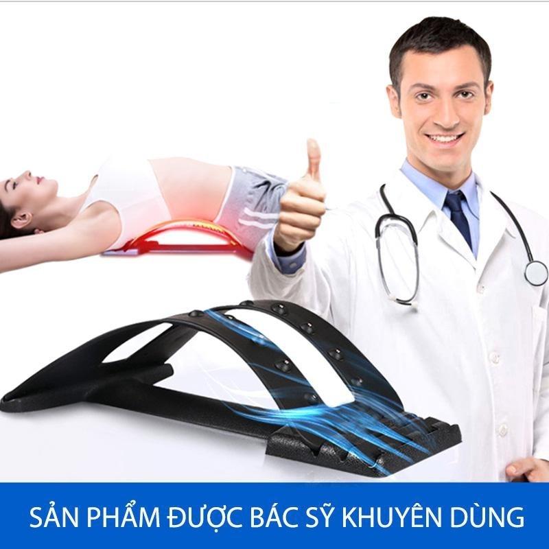 Dụng cụ tập cột sống ,lưng ,đốt sống cổ kèm massage