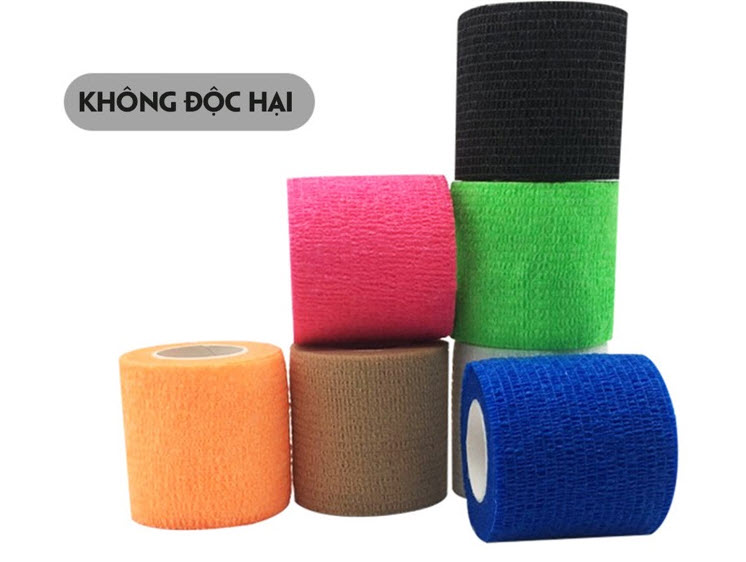 Băng dán thun thể thao tự dính (1 cuộn) - Loại 10cm