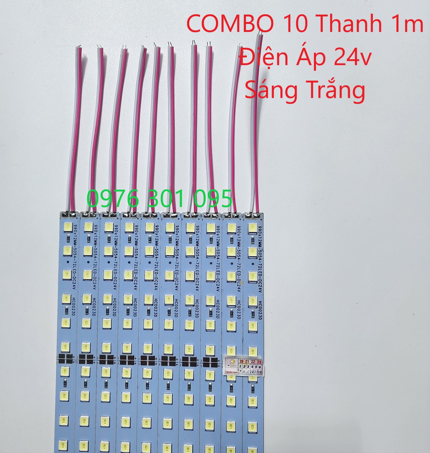 Led thanh 24v sáng trắng, đèn led 24v cho xe tải