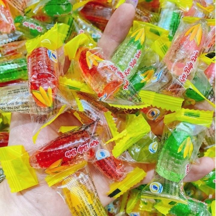 Kẹo dẻo Bắp TRONG CÓ NHÂN TAN CHẢY 500g