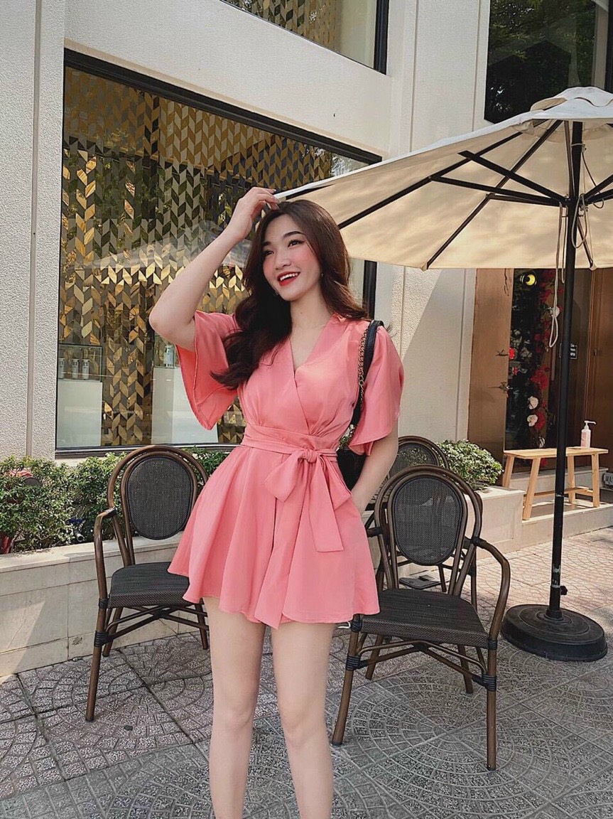 [HCM]ĐẦM NỮ BÈO CỘT NƠ XINH XẮN ĐÁNG YÊU