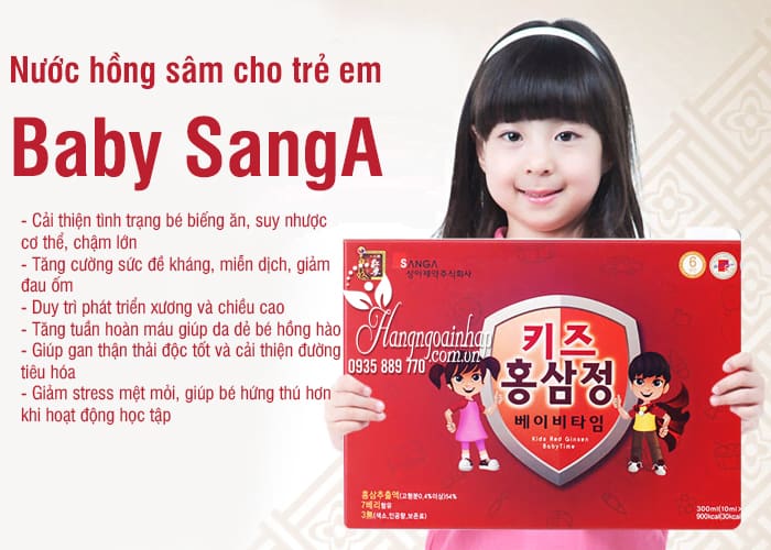 [HCM](DATE MỚI + TEM) HỒNG SÂM BABY SANGA