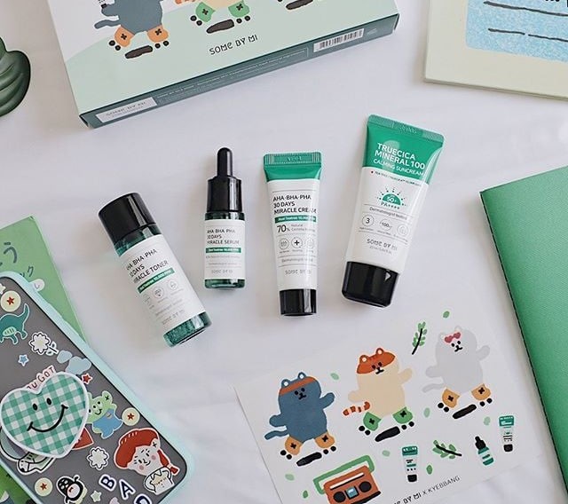 [HCM]Bộ kit Some By Mi AHA BHA PHA 30 Days Miracle Solution 4-Step Kit (Edition)