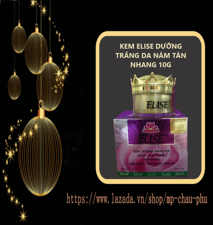 kem elise dưỡng trắng nám tàn nhang đồi mồi