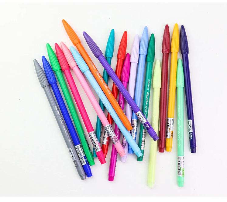Bút line Monami Plus pen 3000