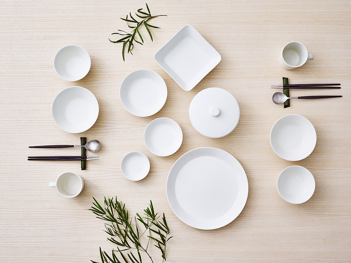 Đĩa sứ Teema Iittala 26cm, màu trắng