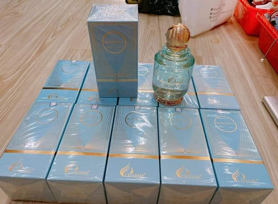 Nước hoa nữ c h a r m e monopoly 100ml - mẫu mới 2021