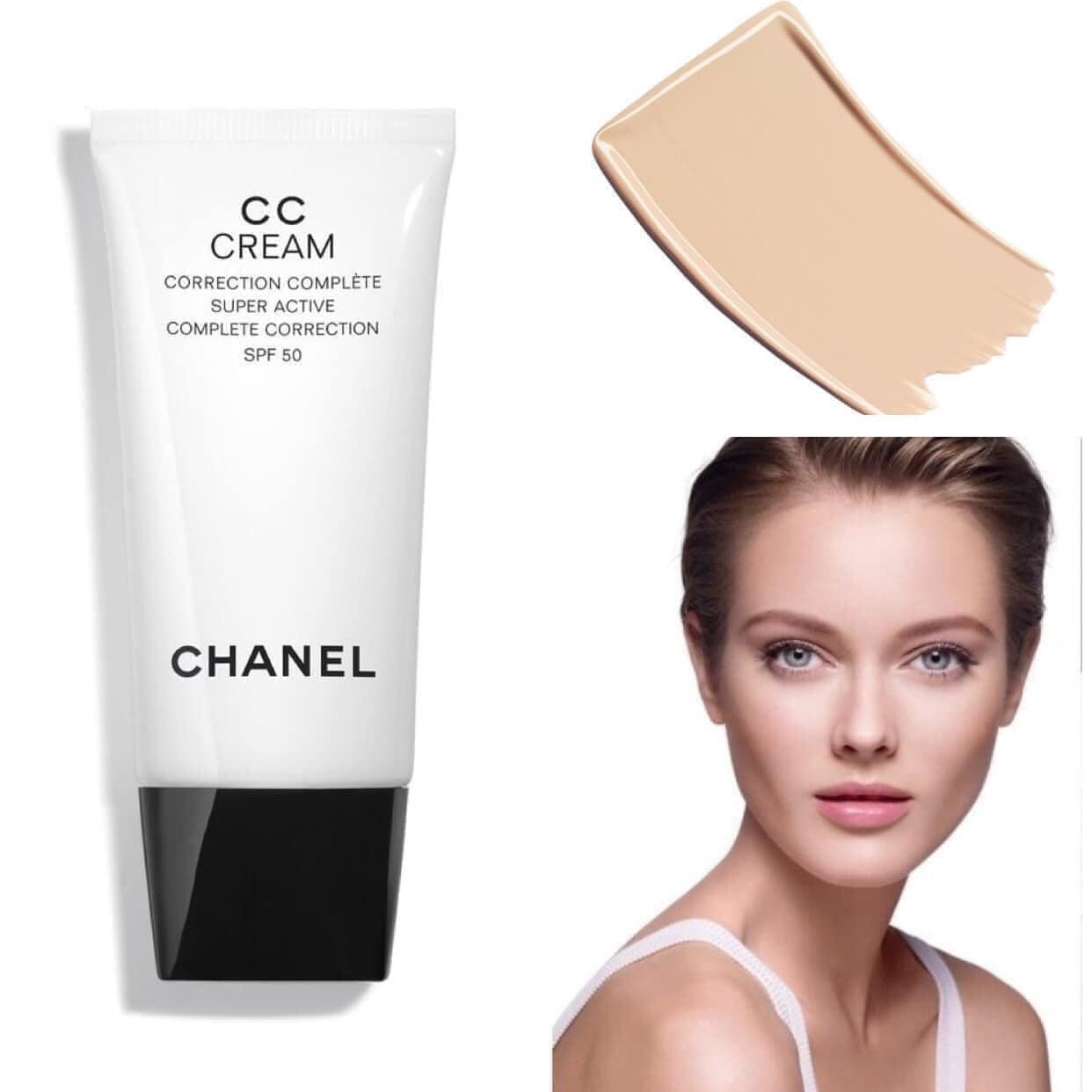 Kem Nền Chanel CC Cream Correction Complete Super Active SPF50 UNBOX   Full Size 30ml  Lazadavn