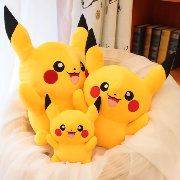 Gấu bông Pi-kachu dễ thương, đáng yêu 38cm