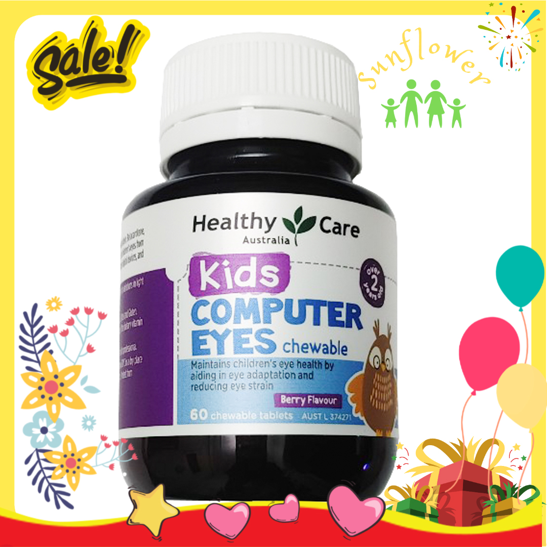 Bổ mắt cho bé Healthy Care Kids Computer Eyes 60 viên