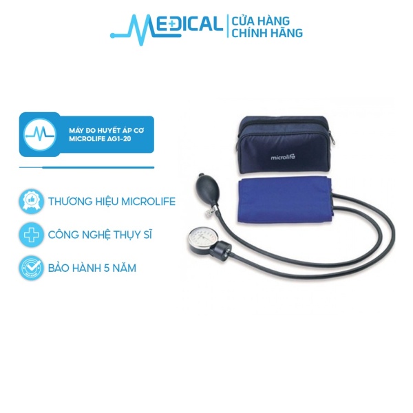 Máy và bộ dụng cụ đo huyết áp cơ MICROLIFE AG1-20 chất lượng cao - MEDICAL