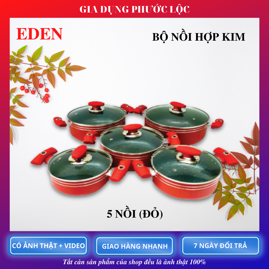 BỘ NỒi 5 HỘP KIM