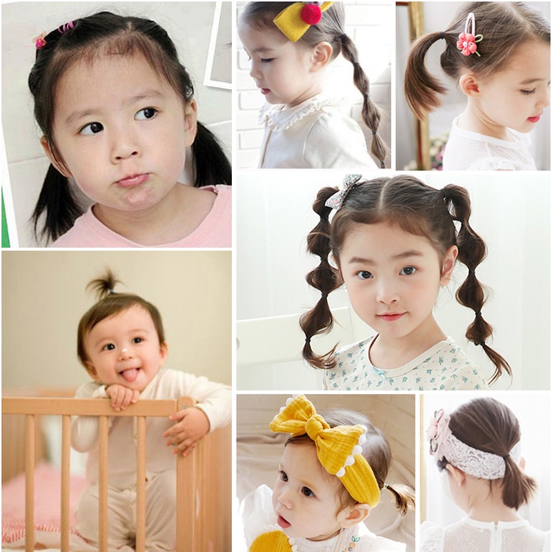 Set 1000 Dây Thun Cột Tóc Nhiều Màu