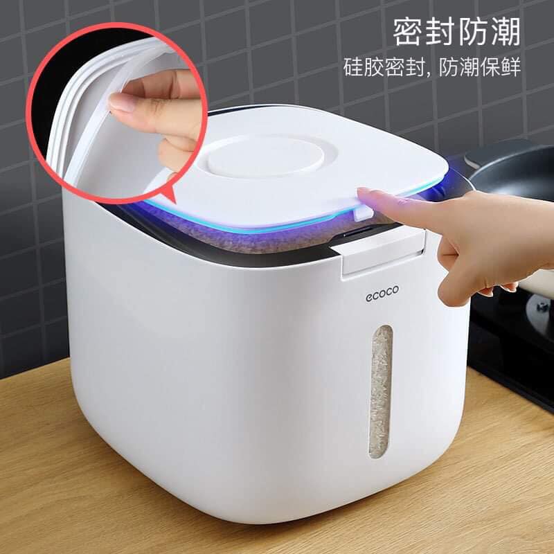 Thùng đựng gạo ecoco 10kg