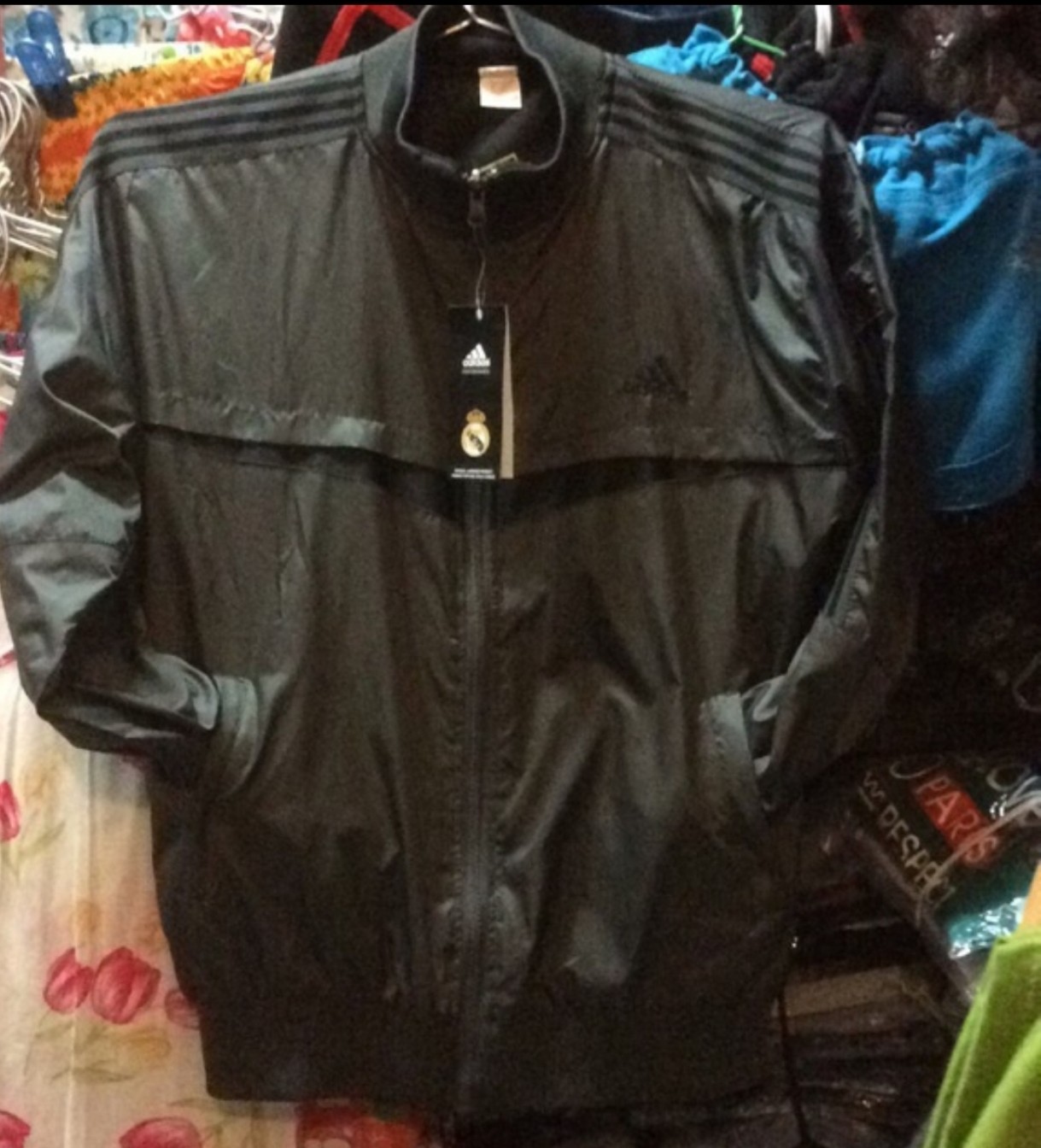 Áo Dù 2 Mặt Adidas