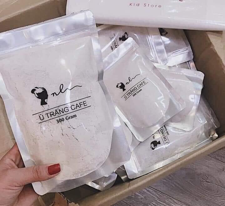 Ủ trắng cà phê body da trắng mịn căng mướt
