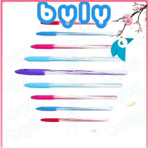 Bút bi đùn ngòi 06mm candee - thiên long - tl-090 bút nến
