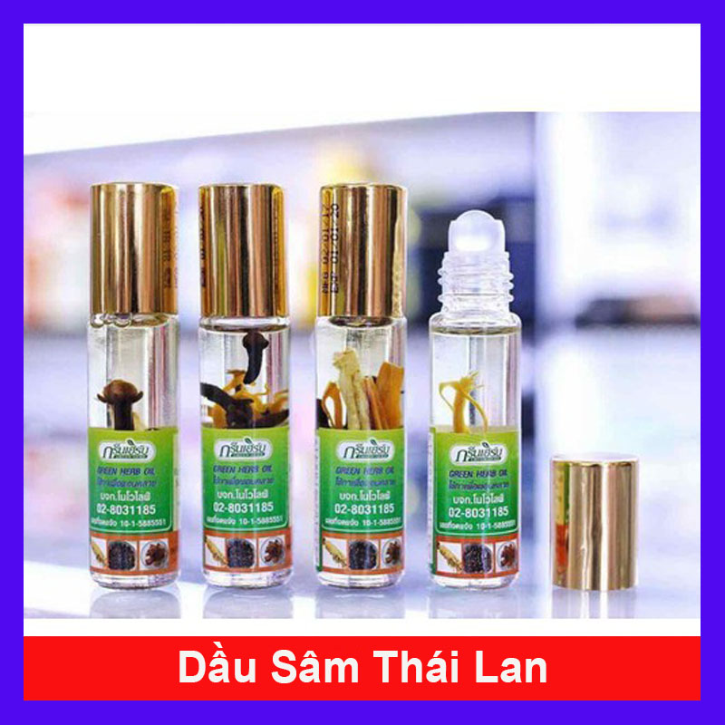 Dầu Sâm Thái Lan 22 Vị Thảo Dược 8ml