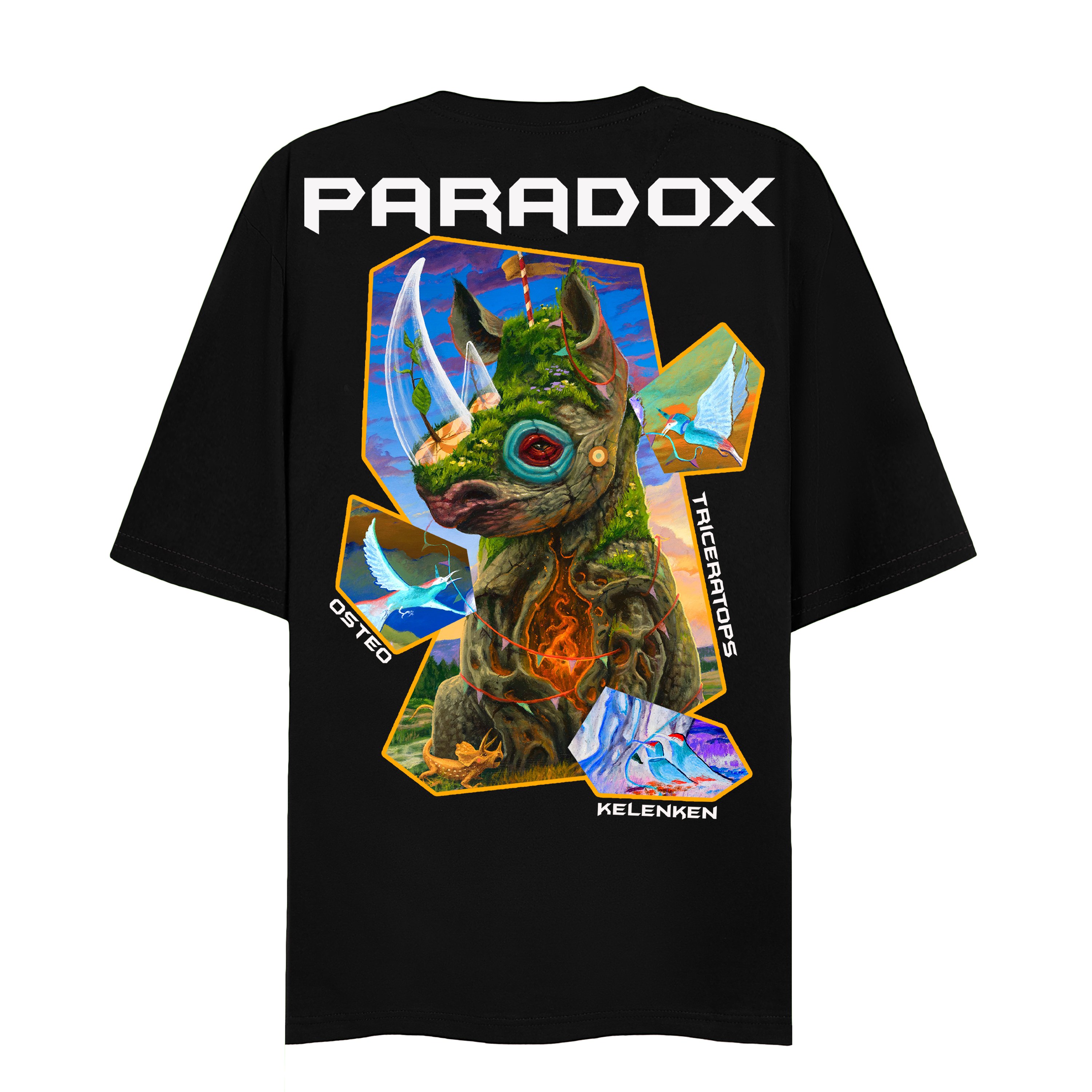 Paradox áo thun triceratops tee