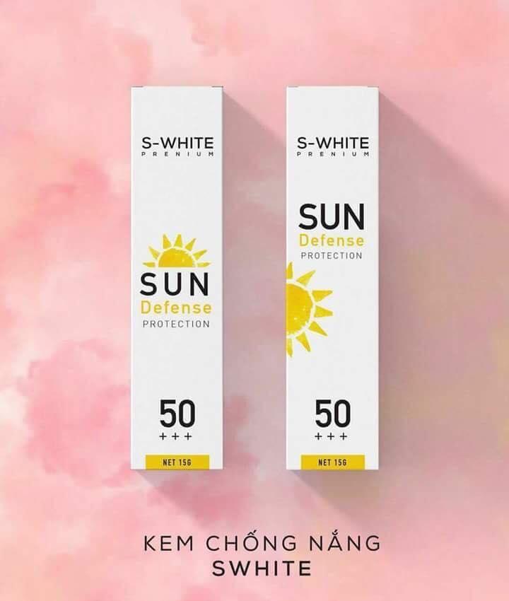 KEM CHỐNG NẮNG S-WHITE PREMIUM 15G