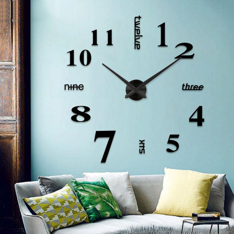 [HCM]Đồng hồ dán tường tự tạo DIY V.3