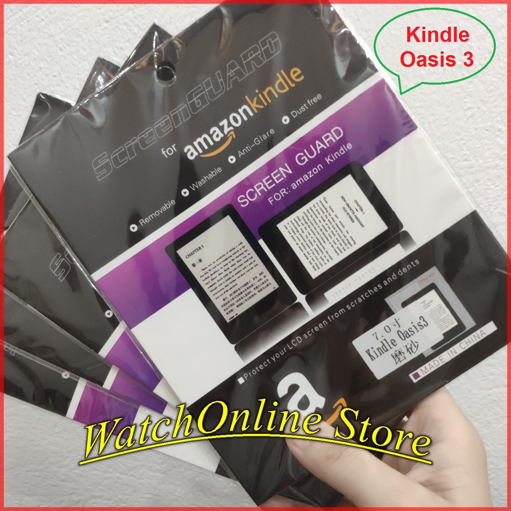 [Oasis 1/2/3] Miếng dán màn chống xước Kindle Oasis 1/2/3