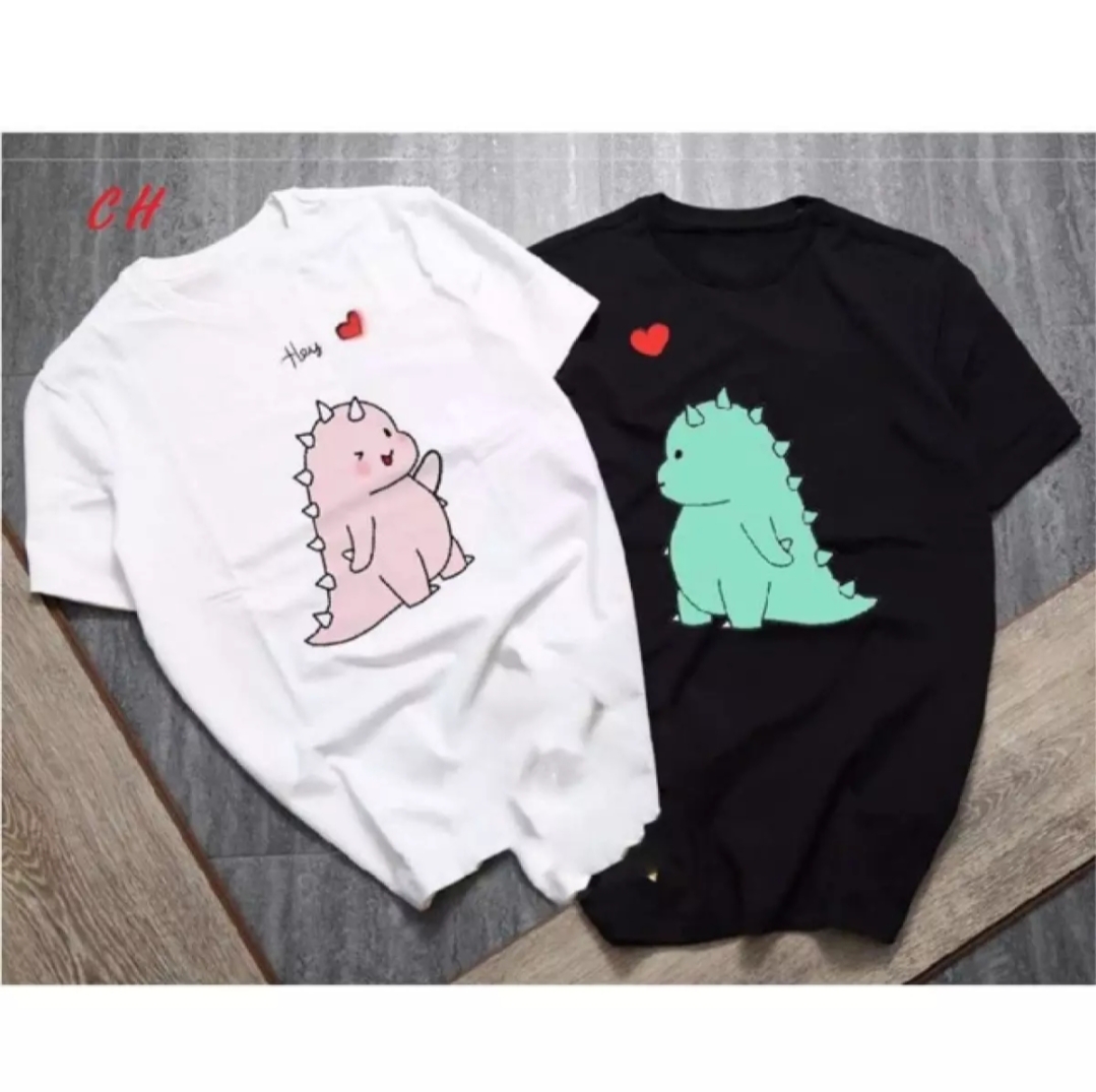 Áo Thun Nam Nữ Form Rộng In Hình KHỦNG LONG HEY độc đẹp, Vải Dày Mịn, Thiết Kế Thời Trang, Đường May Sắc Sảo