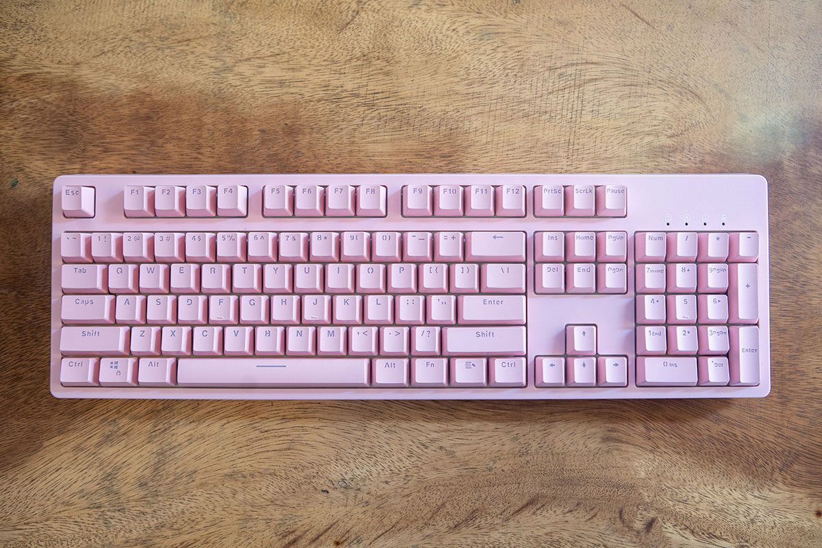 Bàn phím cơ E-DRA EK3104 Dream Pink