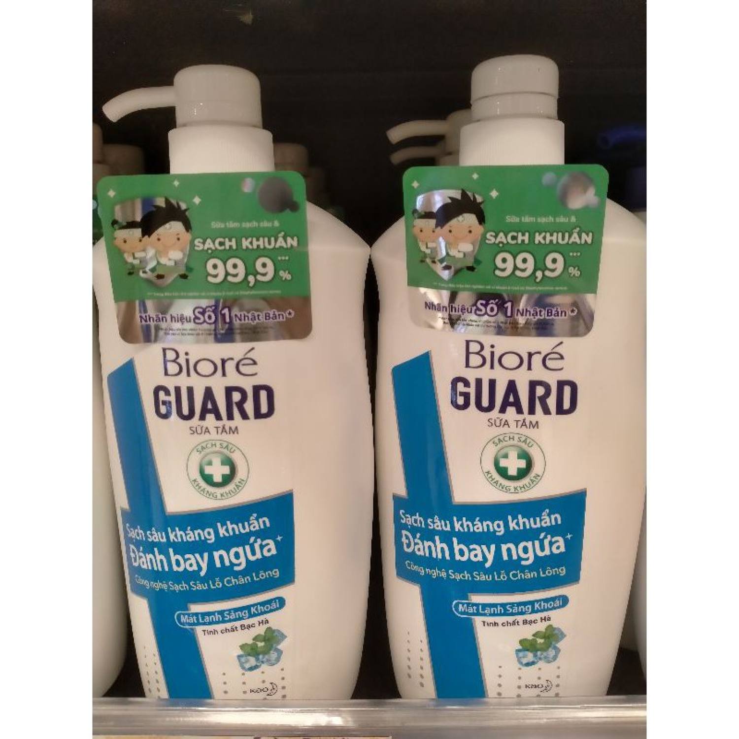 Sữa tắm Biore Bạc Hà 800ml