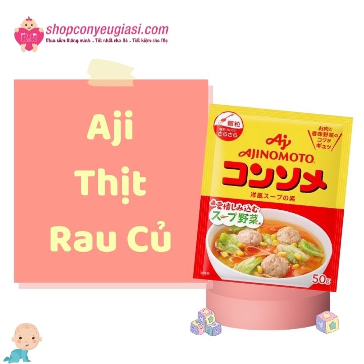 Hạt nêm Ăn Dặm Cho Bé - Nội Địa Nhật Bản