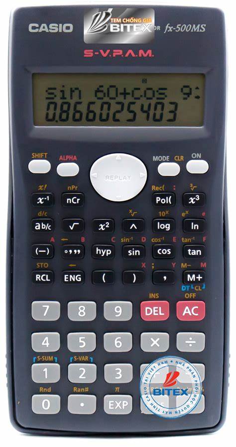 Máy tính học sinh sinh viên fx 570 ms