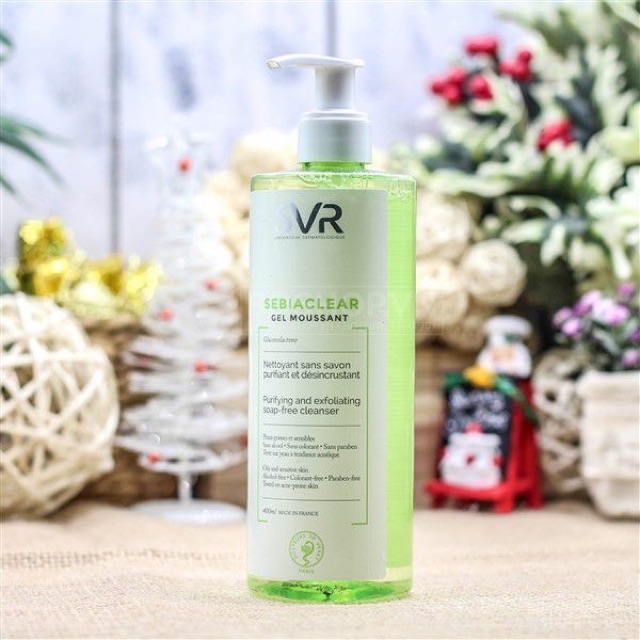 Sữa rửa mặt SVR cho da mụn nhạy cảm 400ml