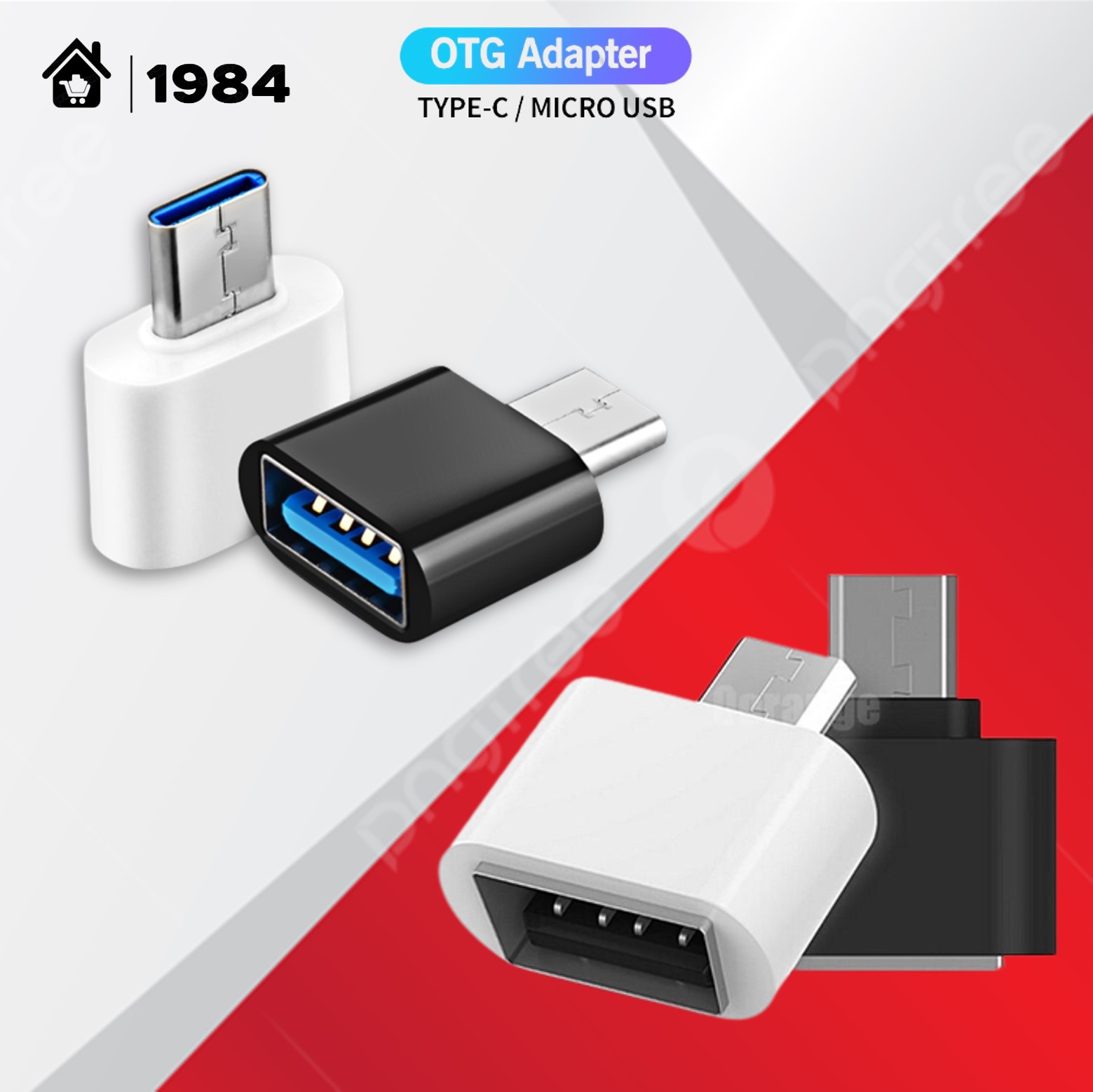 Cáp otg type c / micro usb truyền dữ liệu