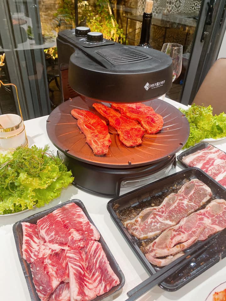 BẾP NƯỚNG CHEF&CHEF BBQ HÚT KHÓI HÀN QUỐC