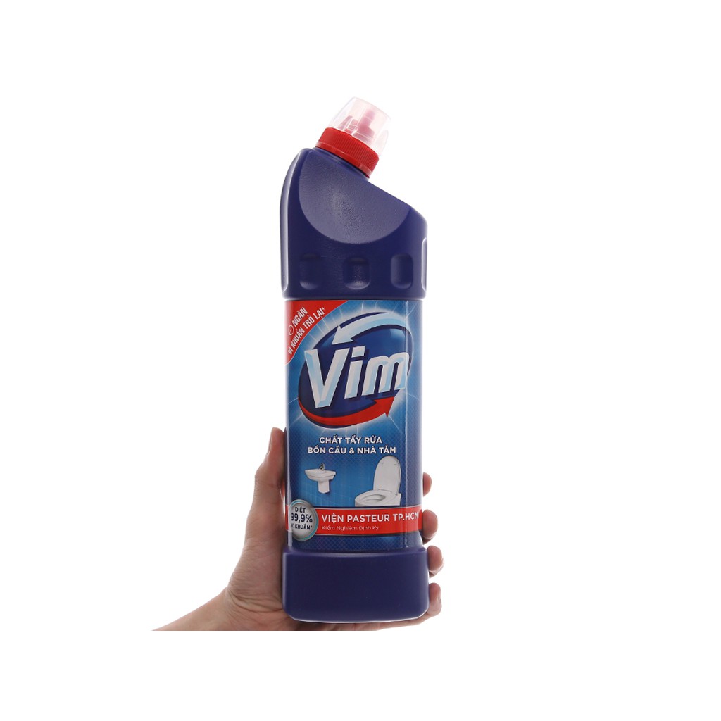Nước cọ rửa nhà vệ sinh Vim 900ml